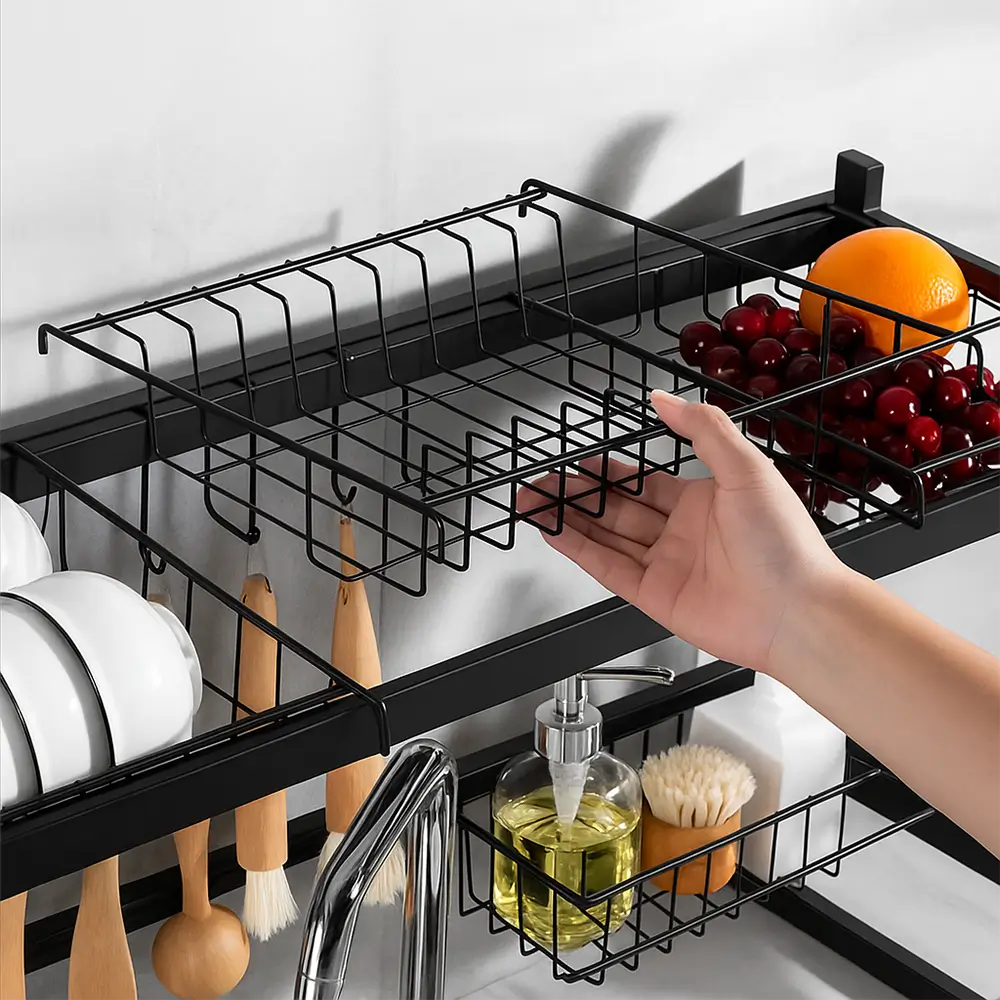 Escorredor Suspenso CozinhaClean – Aço Antiferrugem