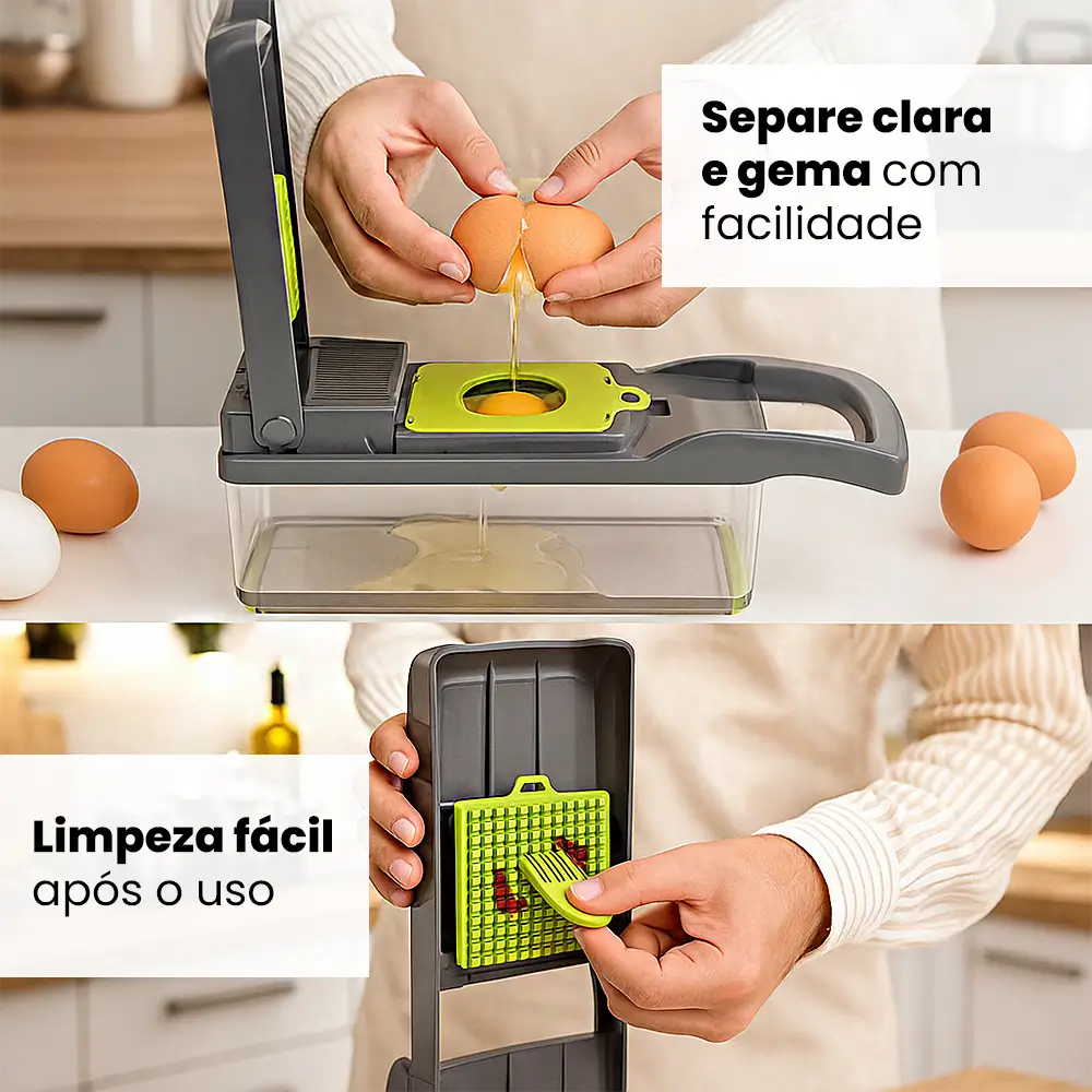 Cortador Slicer Multiuso 16 em 1 – Antiferrugem