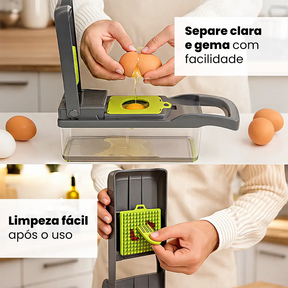 Cortador Slicer Multiuso 16 em 1 – Antiferrugem