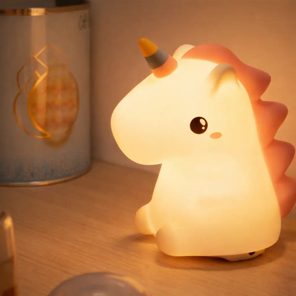 Luz Noturna Infantil Meu Unicórnio – 6 Cores
