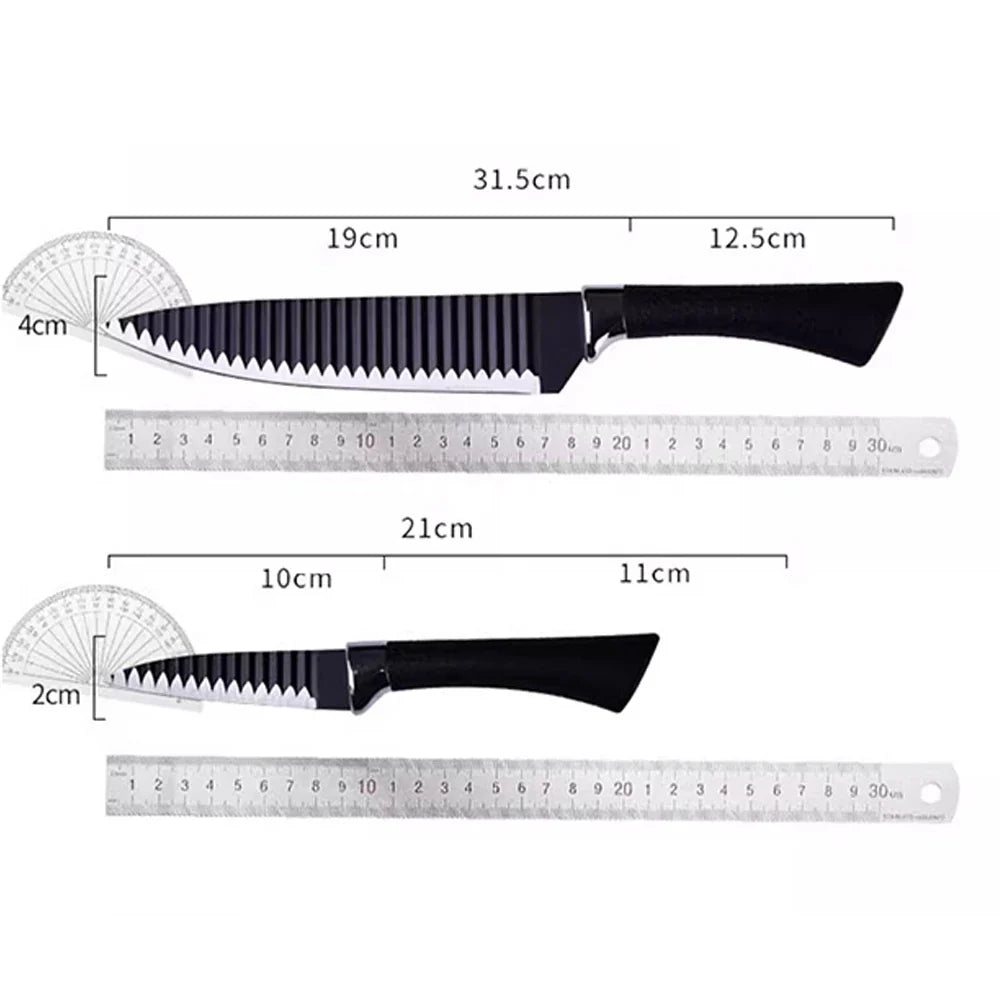 Kit Cozinha Profissional 6 Peças – INCLUSO Descascador e Tesoura